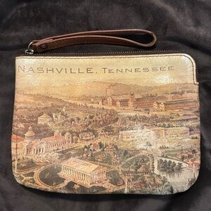 Patricia Nash Leather Clutch